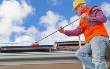 Foster Street soft wash roof cleaning